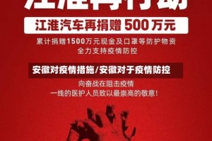 安徽对疫情措施/安徽对于疫情防控