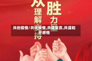 共创疫情/共抗疫情,共促复苏,共谋和平感悟