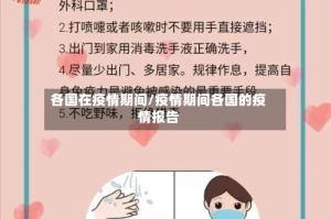 各国在疫情期间/疫情期间各国的疫情报告