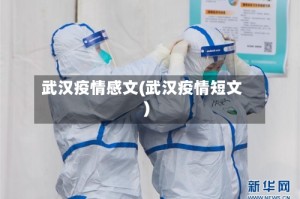 武汉疫情感文(武汉疫情短文)