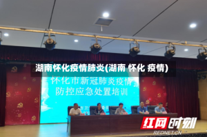 湖南怀化疫情肺炎(湖南 怀化 疫情)