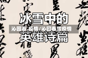 沁园春.疫情/沁园春雪疫情
