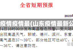 山东疫情疫情最(山东疫情最新公布)