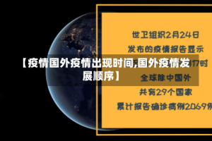 【疫情国外疫情出现时间,国外疫情发展顺序】