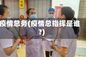 疫情总务(疫情总指挥是谁?)