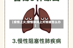 【疫情上火,疫情期间上火咳嗽怎么办】