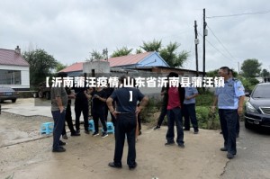 【沂南蒲汪疫情,山东省沂南县蒲汪镇】