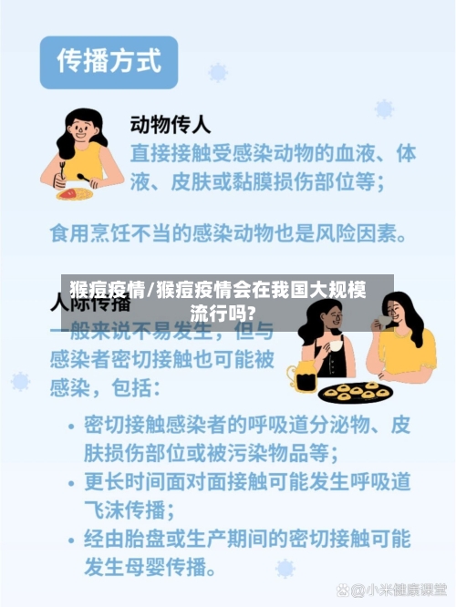 猴痘疫情/猴痘疫情会在我国大规模流行吗?-第1张图片