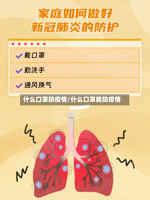 什么口罩防疫情/什么口罩能防疫情-第1张图片