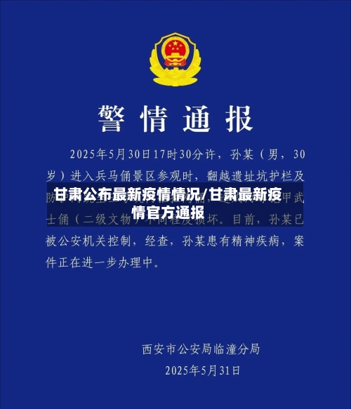 甘肃公布最新疫情情况/甘肃最新疫情官方通报-第2张图片