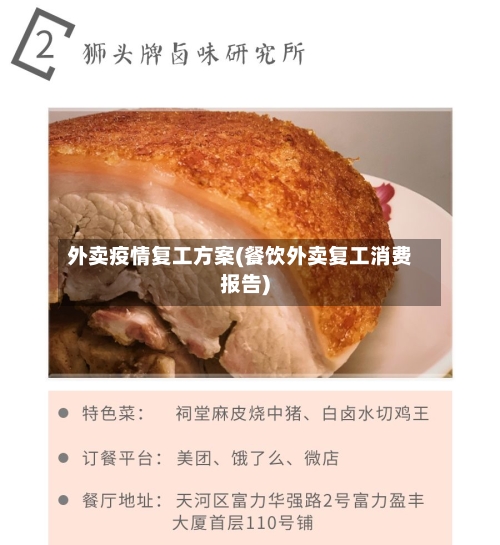 外卖疫情复工方案(餐饮外卖复工消费报告)-第1张图片