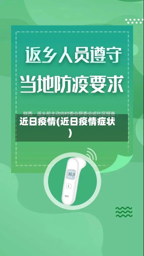 近日疫情(近日疫情症状)-第1张图片